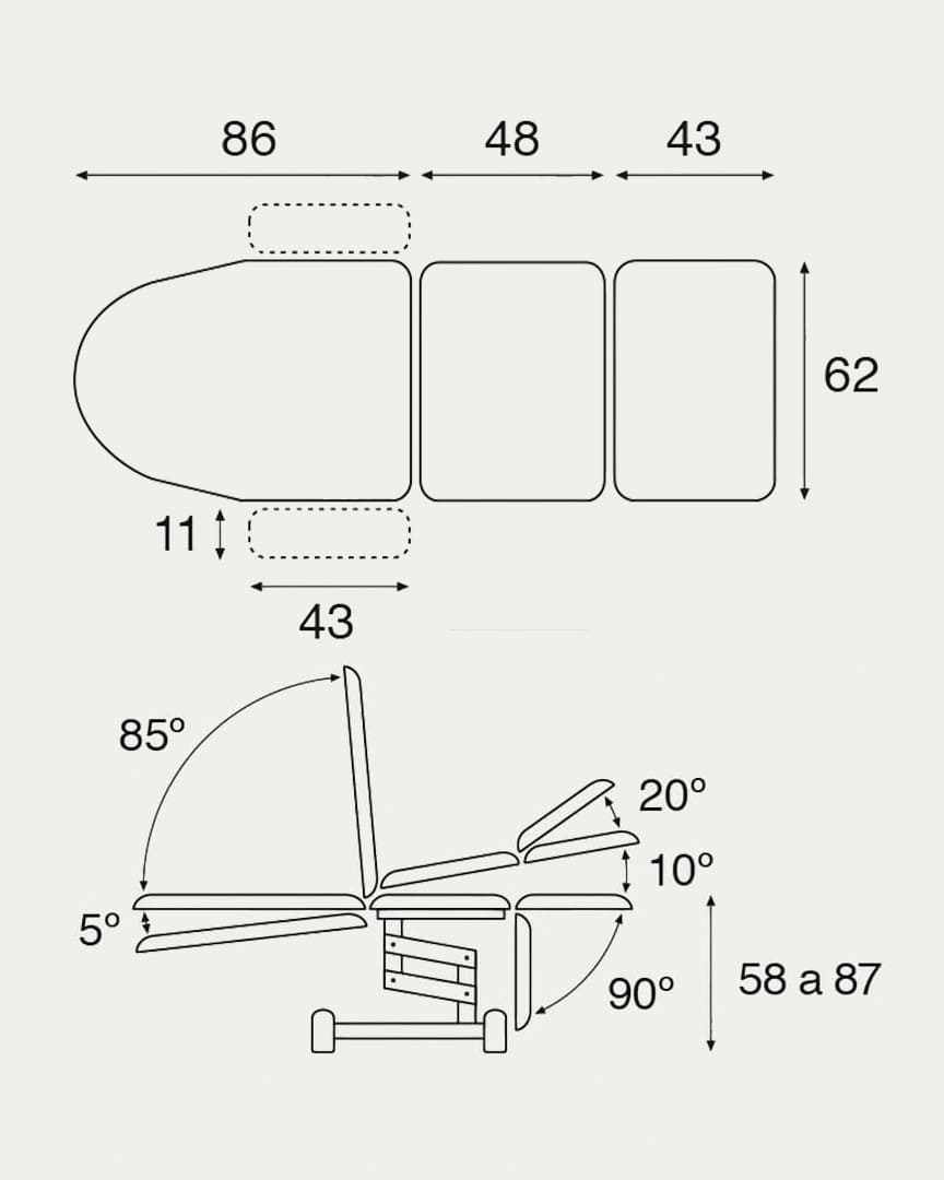 C3571 sillón multifuncional Ecopostural