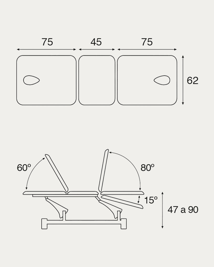 Camilla Ecopostural C5547 eléctrica