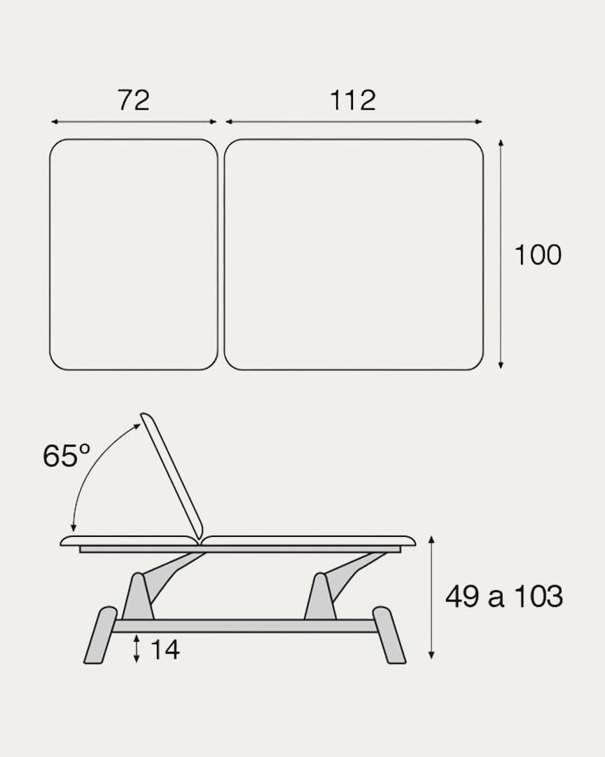 Camilla neurológica Bobath Ecopostural C5914