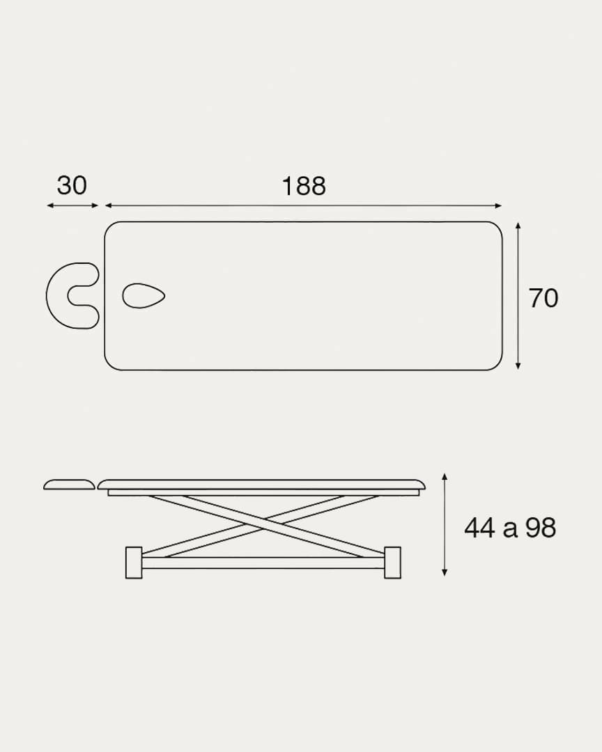 Camilla hidráulica C7701 Ecopostural