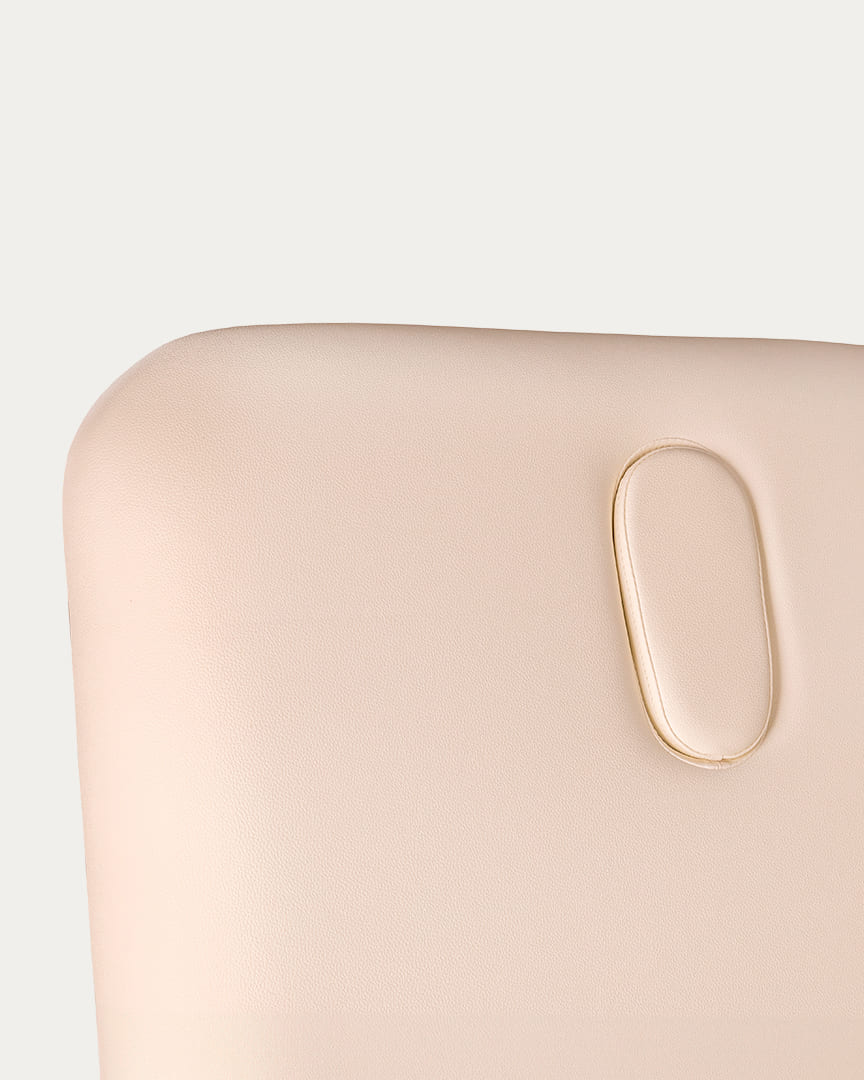 Camilla de masaje eléctrica Draco beige de Mirplay respaldo