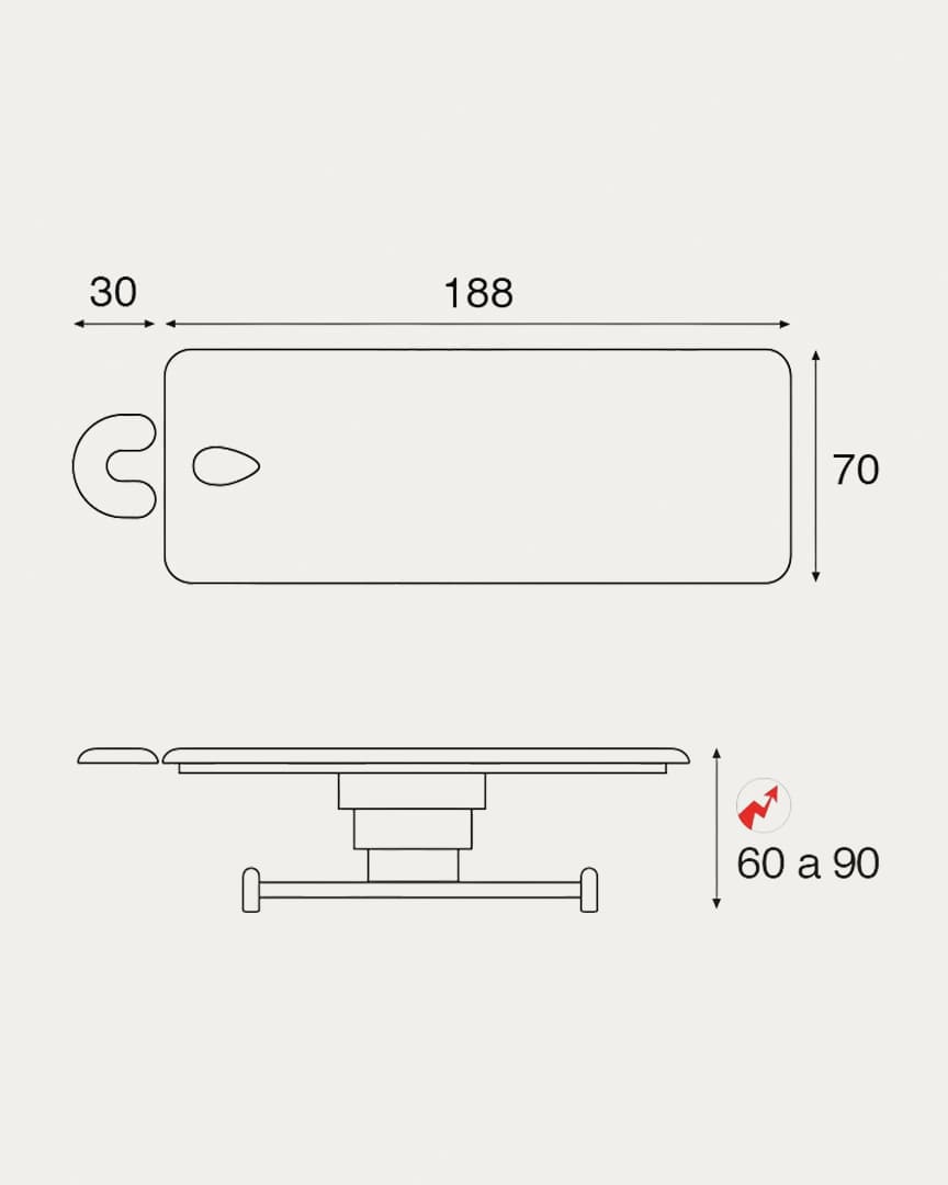 Camilla C6201 eléctrica Ecopostural 1 cuerpo