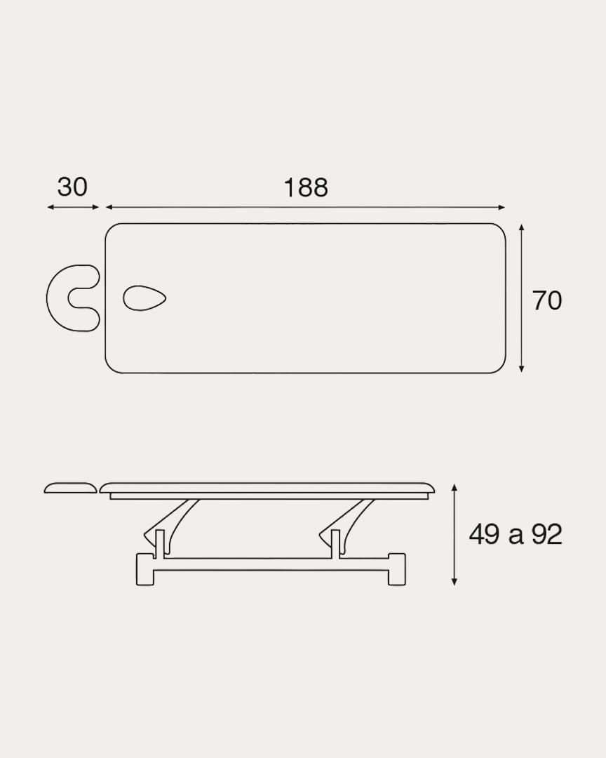 Camilla Ecopostural eléctrica un cuerpo C5501