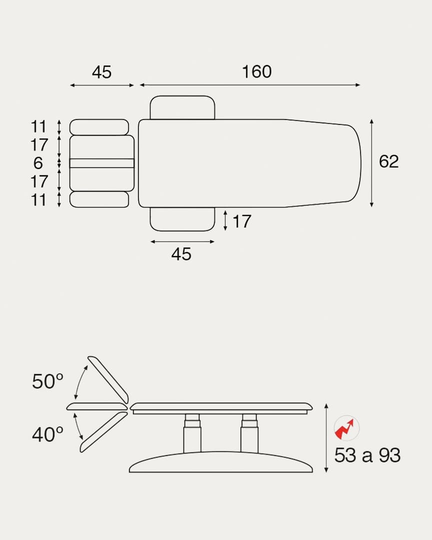 Camilla C6944 eléctrica Ecopostural estética