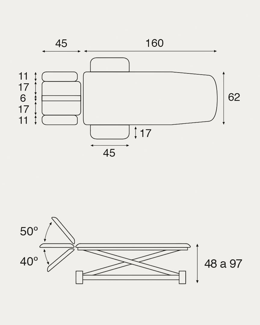 Camilla Ecopostural eléctrica C7544 osteopatía