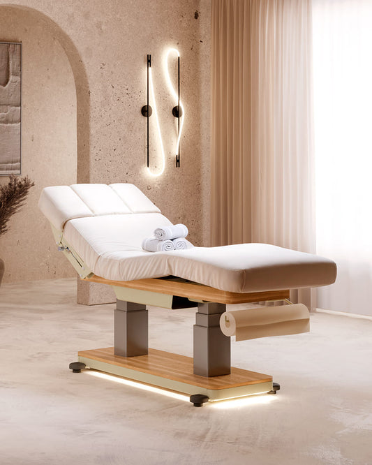Camilla Virgo de spa eléctrica madera de Mirplay