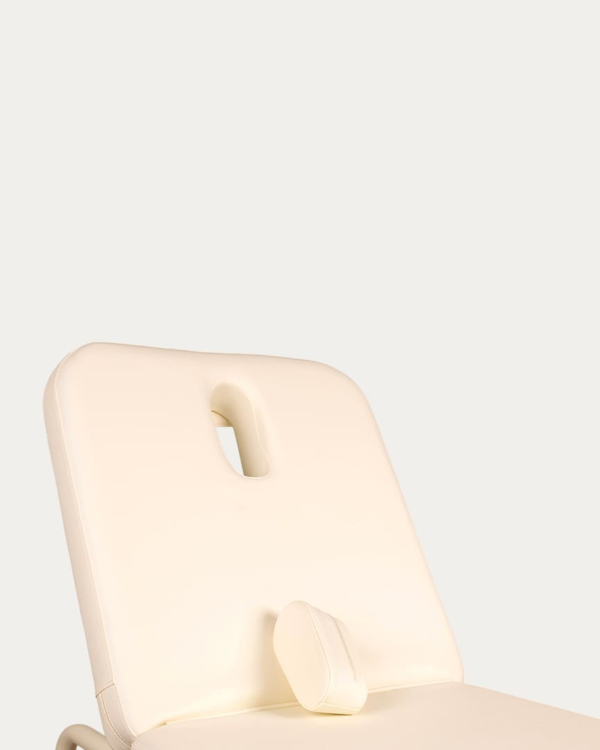 Camilla Ara de masaje fija beige de Mirplay agujero facial