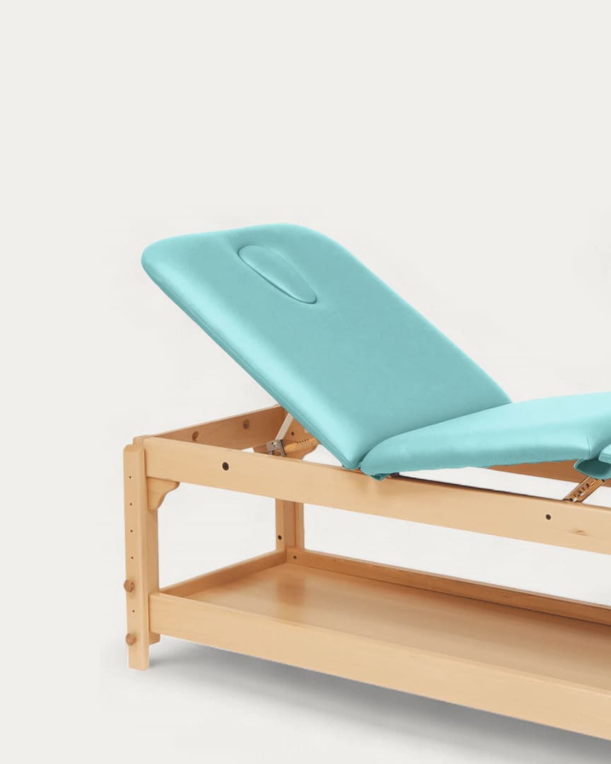 Camilla madera Ecopostural C3229