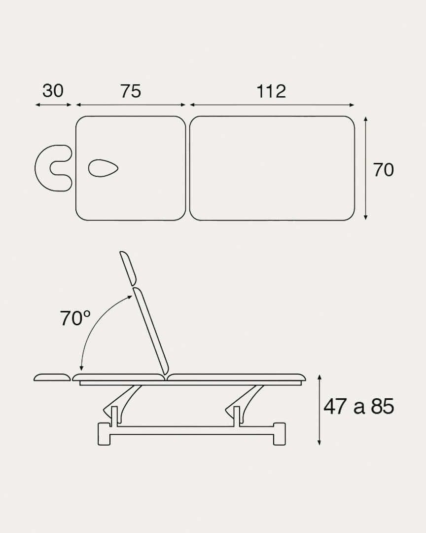 Camilla C5702 Ecopostural hidráulica