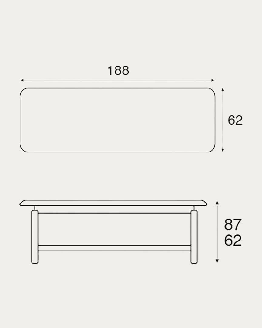 Camilla C3221 madera natural Ecopostural