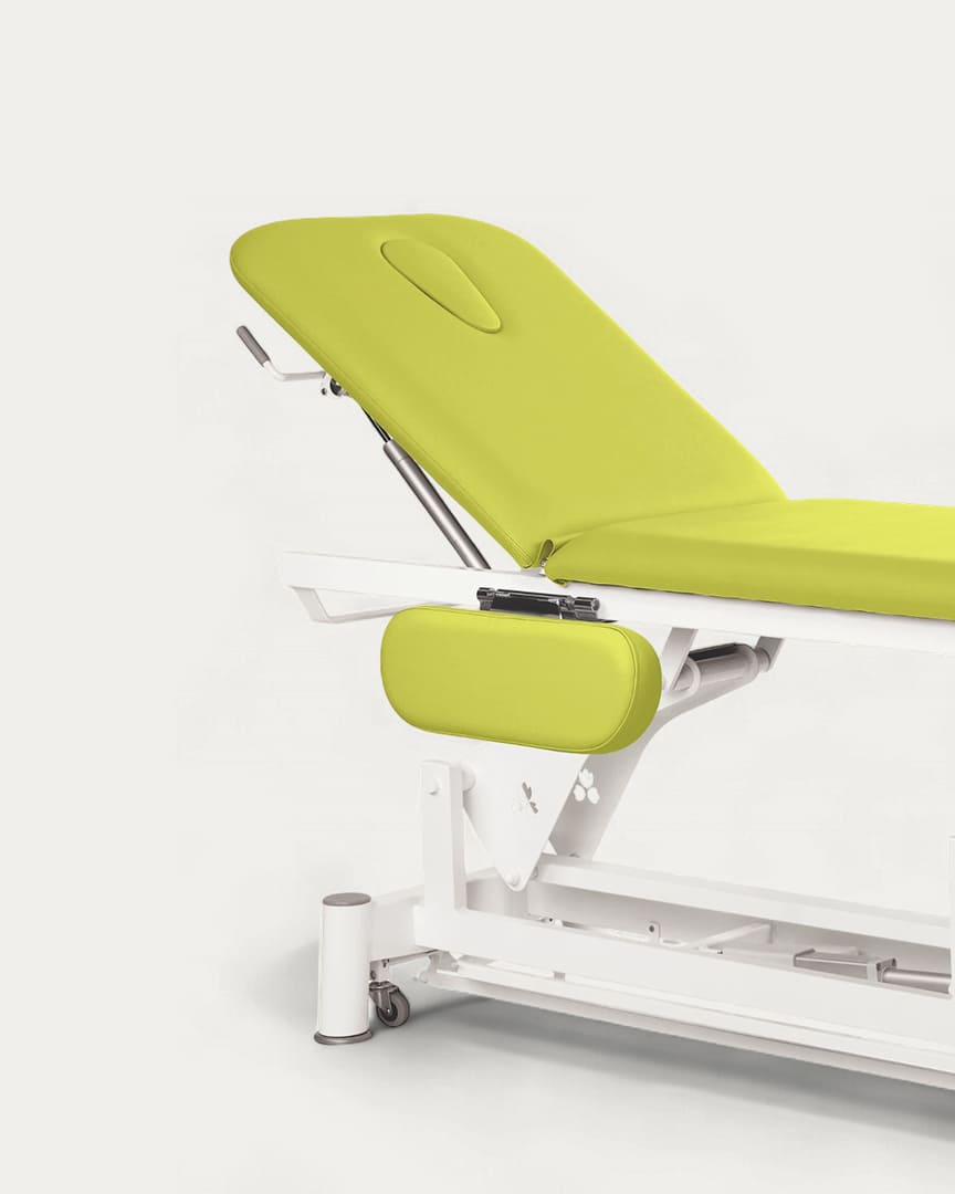 Camilla eléctrica masaje Ecopostural C5551 reposabrazos