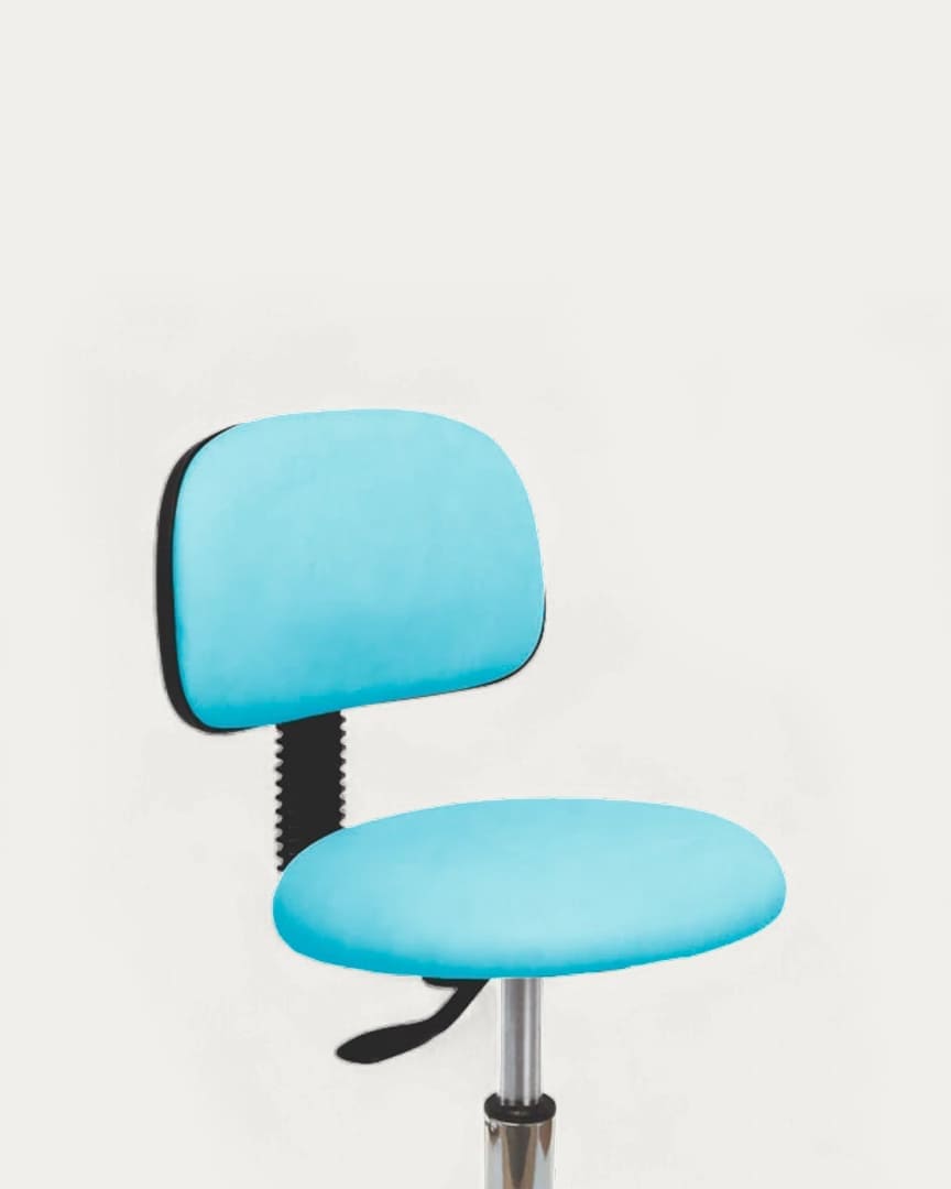 Taburete circular S2643 Ecopostural con respaldo