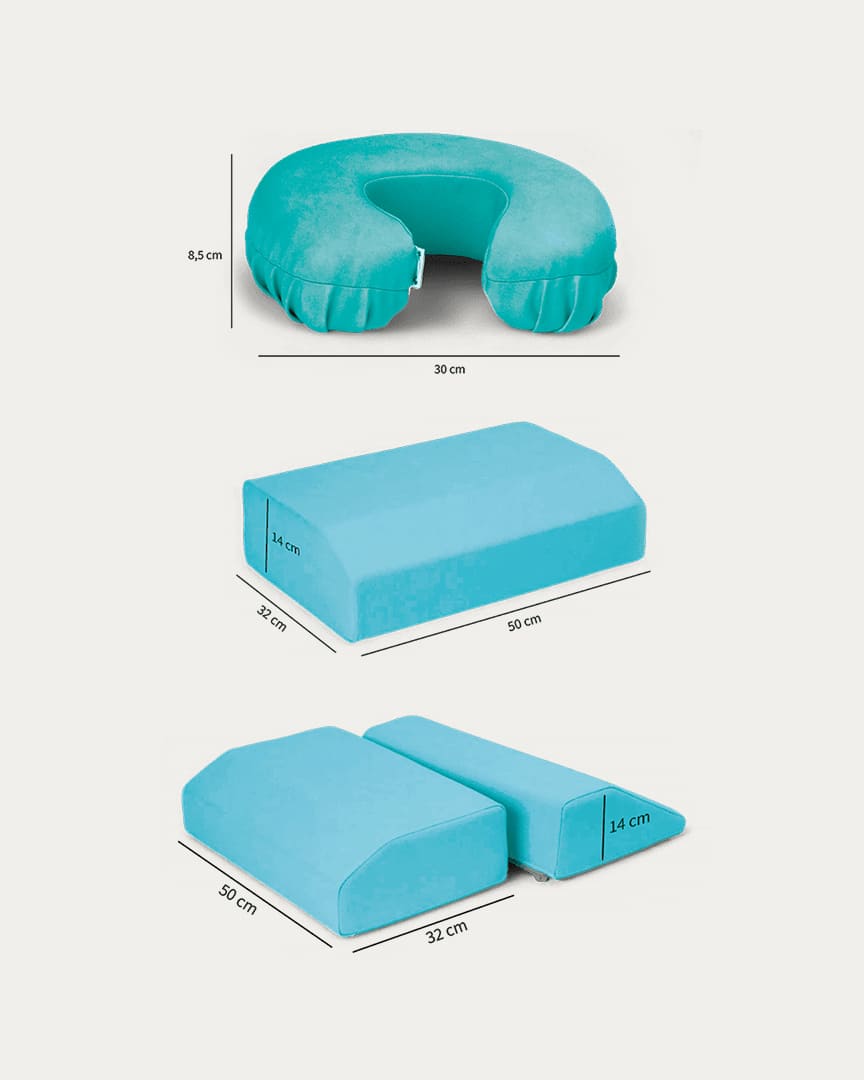Cojines para camillas A4411 Ecopostural