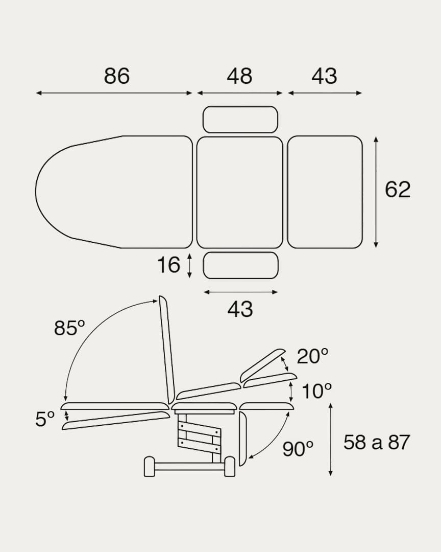 Sillón diálisis C3569 Ecopostural