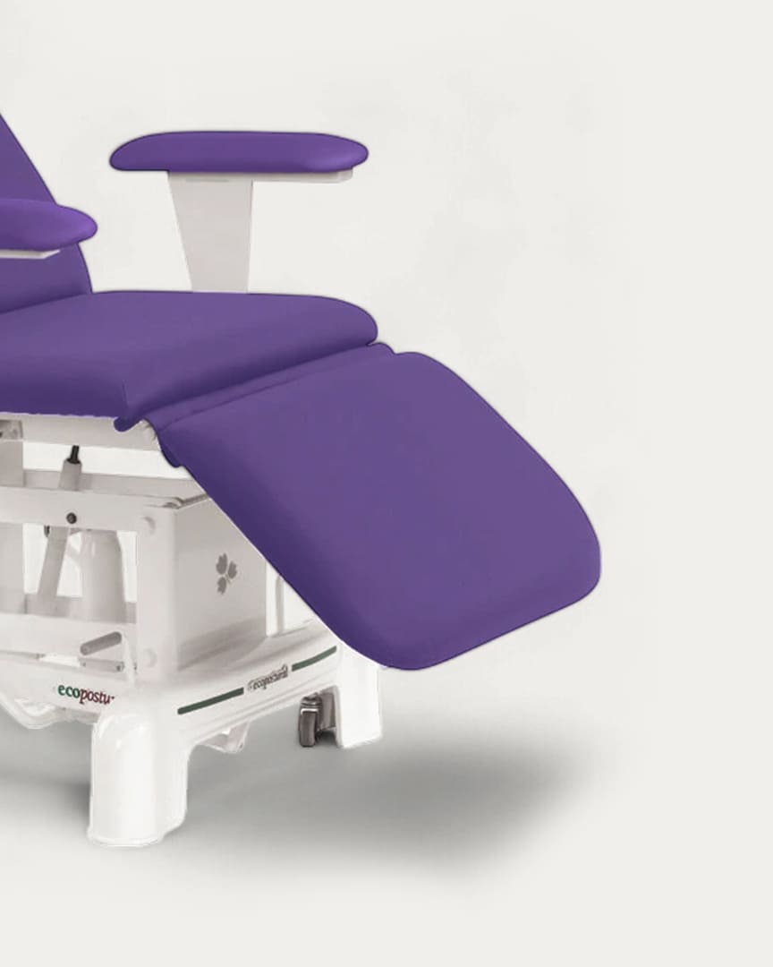 Sillón médico hidráulico Ecopostural C3777 reposapiés