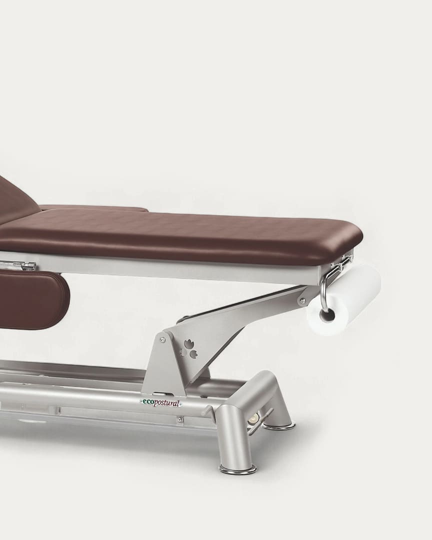 Camilla eléctrica 2 cuerpos con reposabrazos C5934 Ecopostural