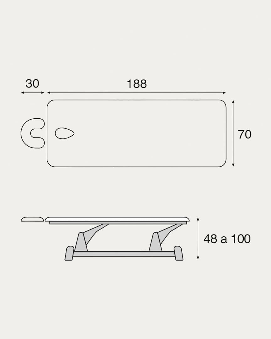 Camilla eléctrica Ecopostural C5901
