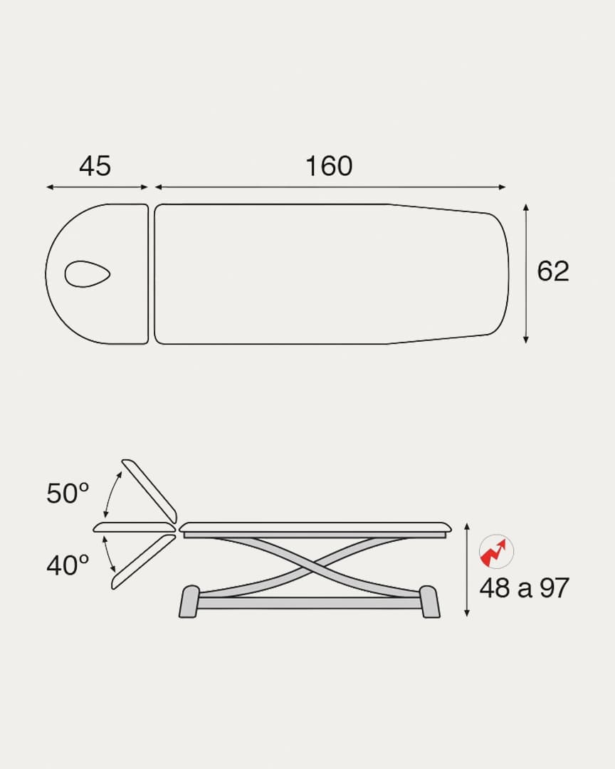 Camilla Ecopostural C7928 eléctrica