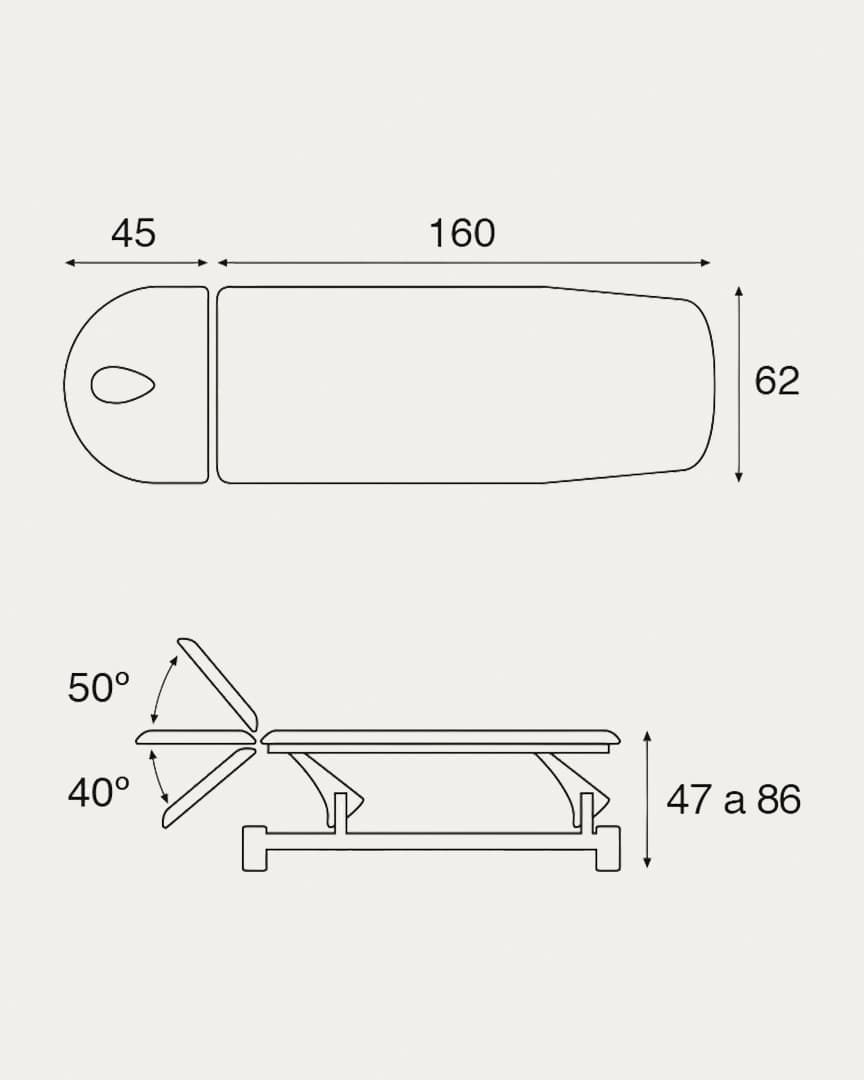 Camilla C5728 hidráulica fisioterapia Ecopostural