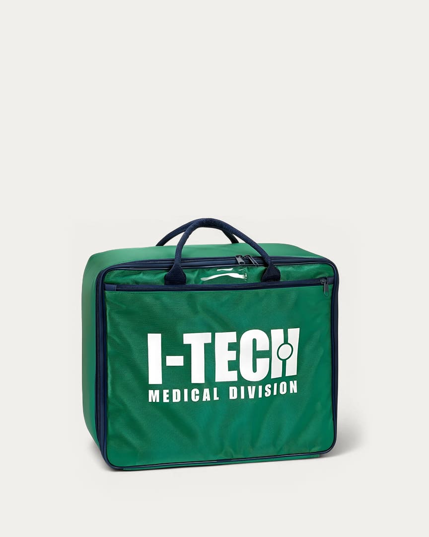 Máquina diatermia fisioterapia I-Tech funda transporte