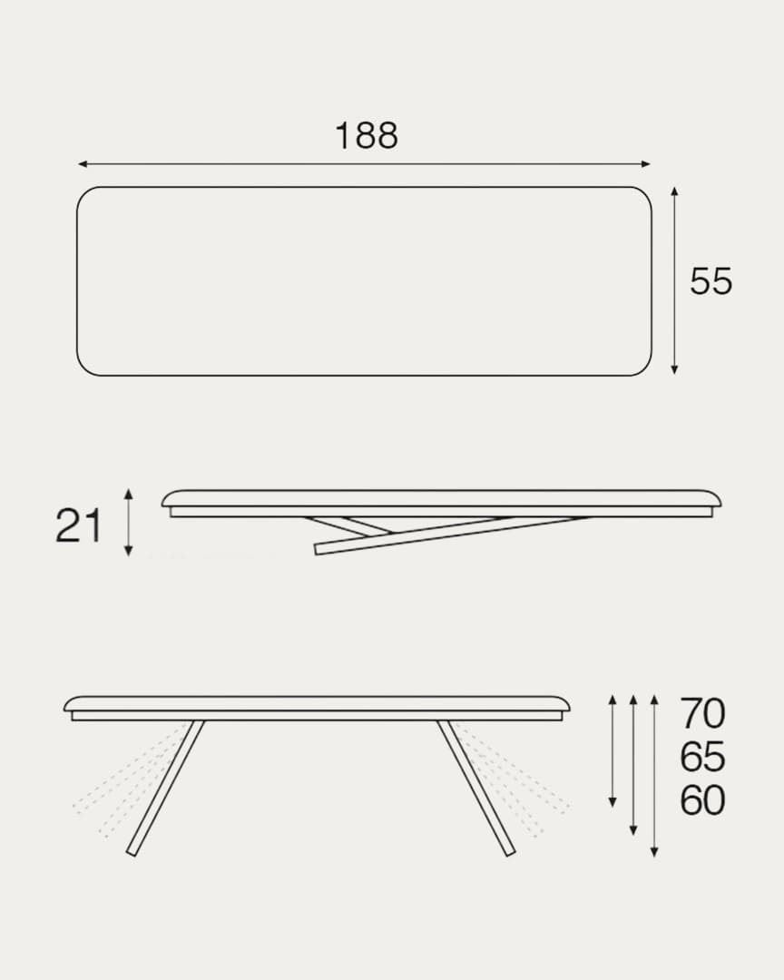 Camilla portátil C4501 metálica Ecopostural