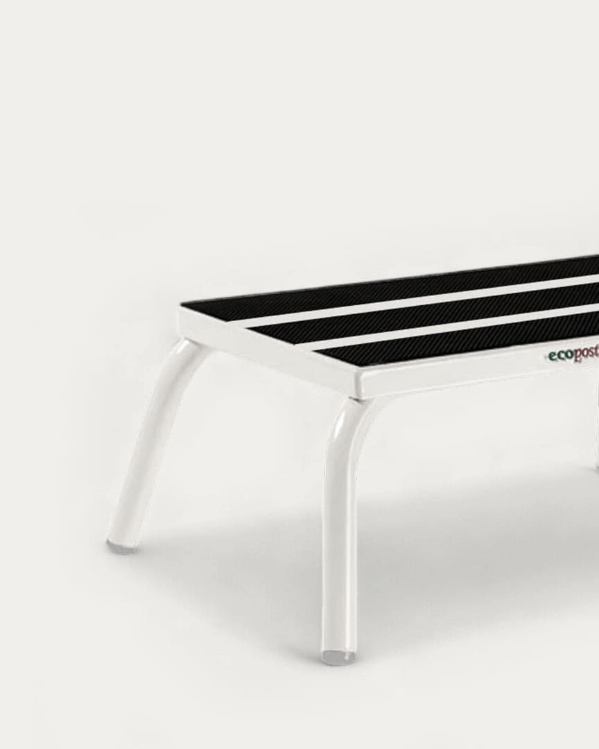 Peldaño metálico un escalón A4442