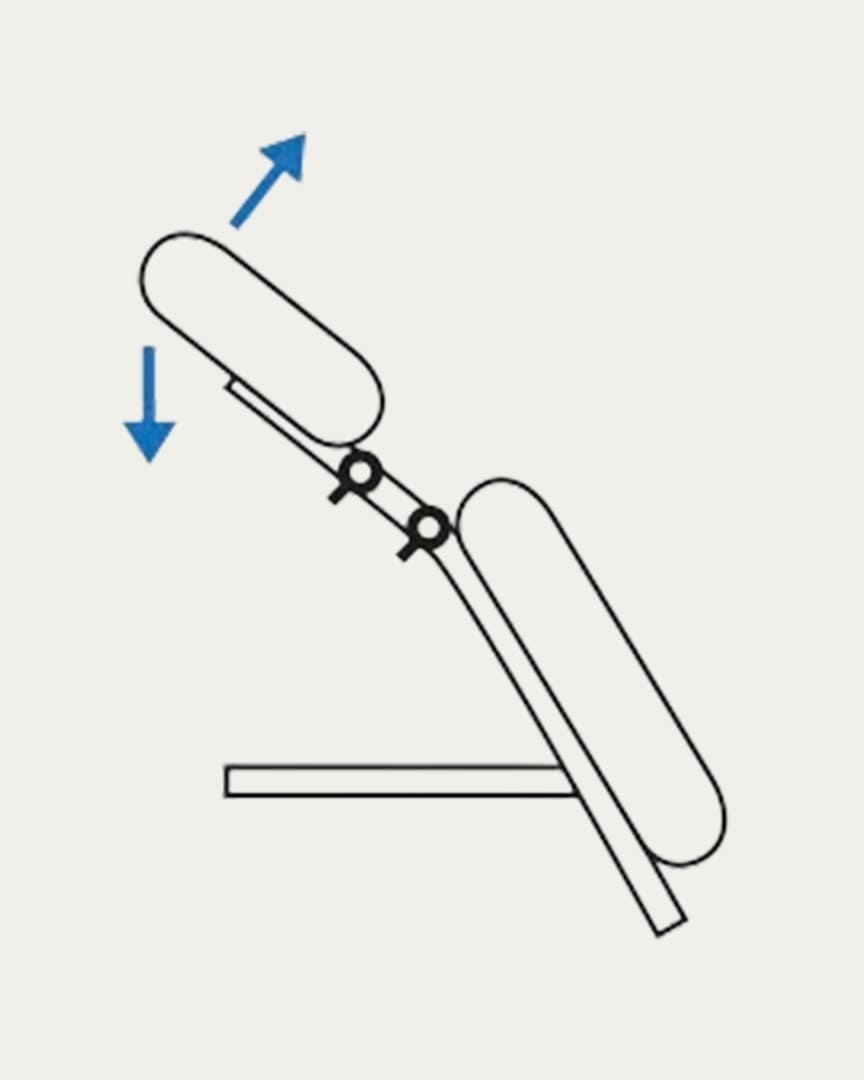 Silla masaje Ecopostural soporte T4426