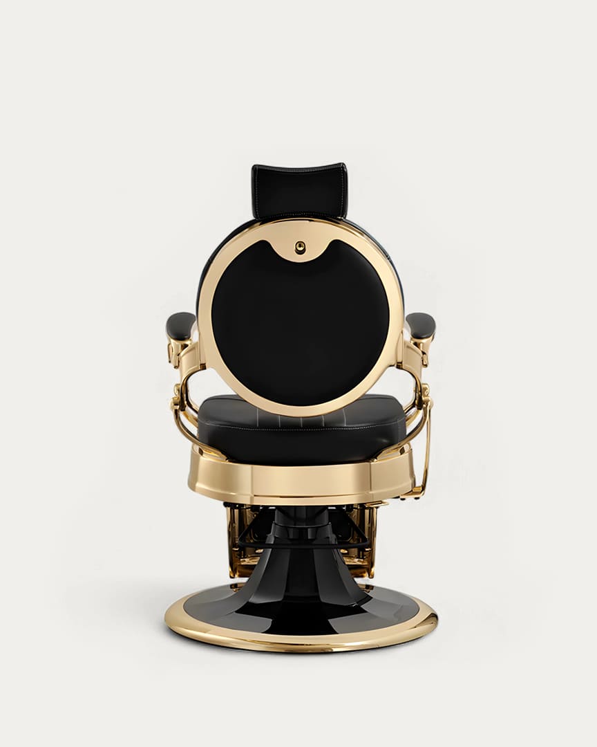 Sillón de barbería Caesar Plus Gold MUDI