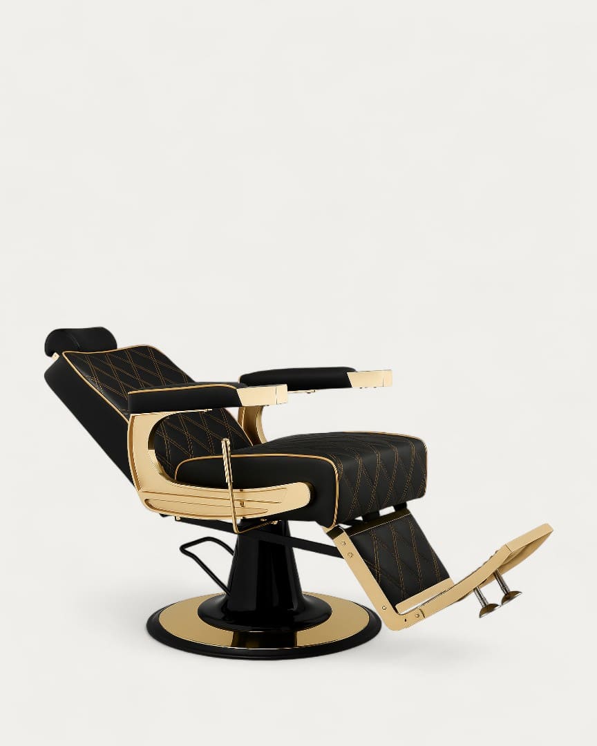 Crew Gold sillón barbería MUDI