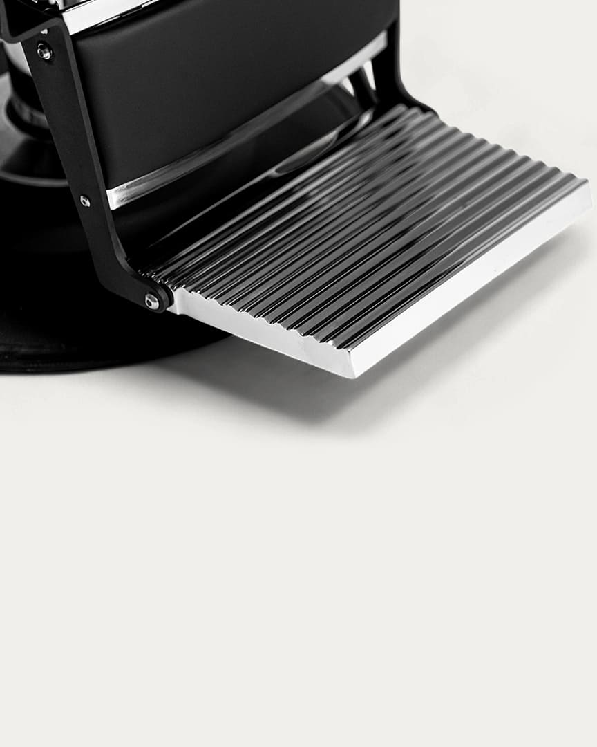 Fold Black sillón de barbería Logyks