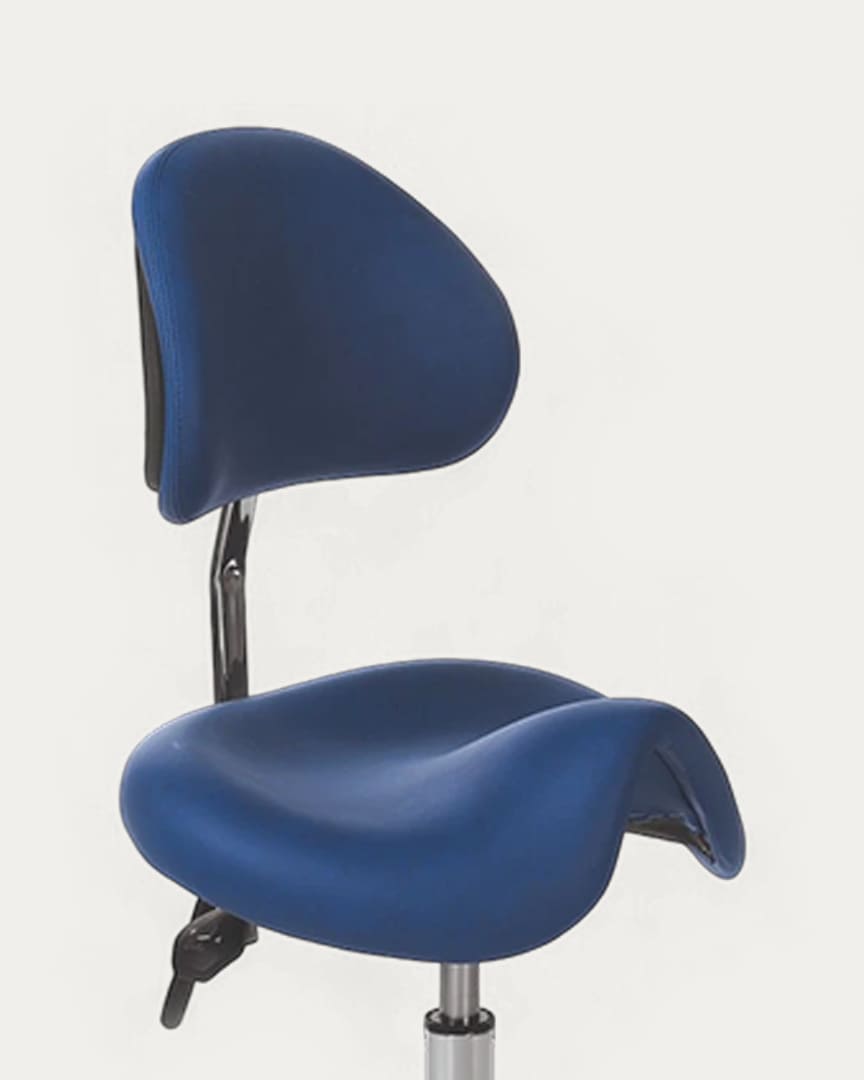 Taburete bicicleta pony Ecopostural S4671 respaldo