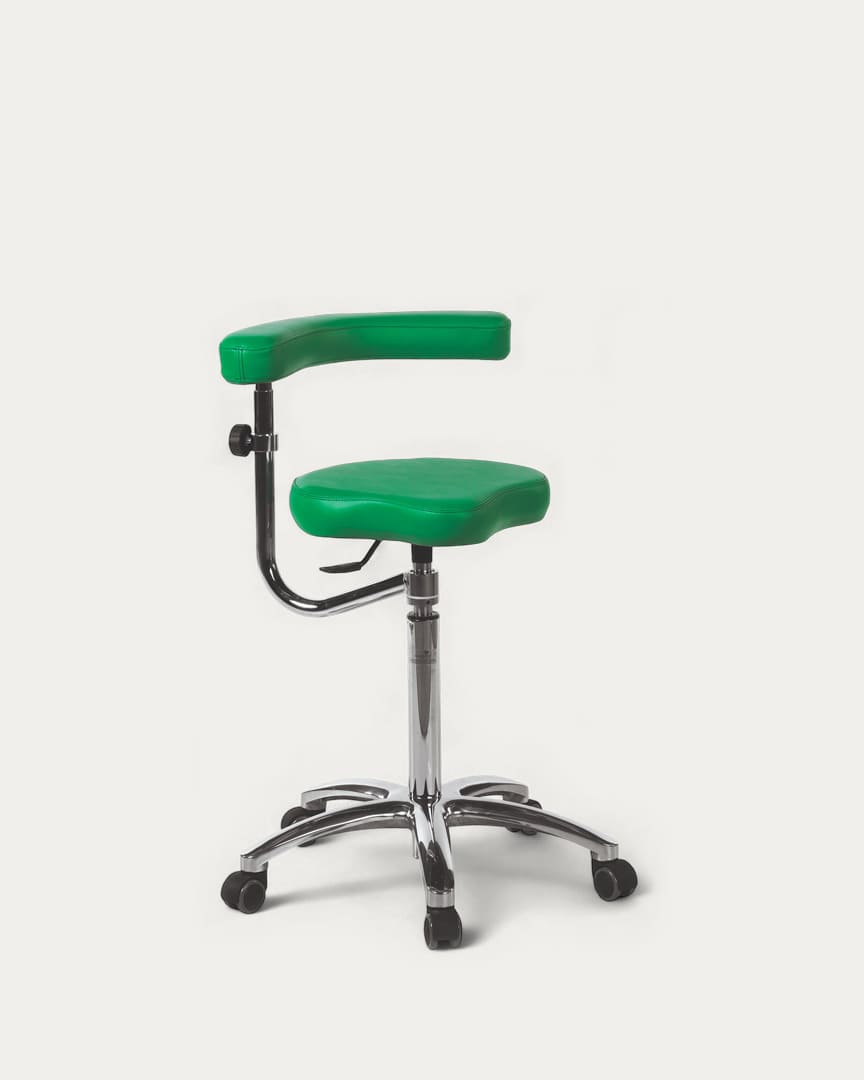 Taburete bicicleta reposabrazos Ecopostural S5643