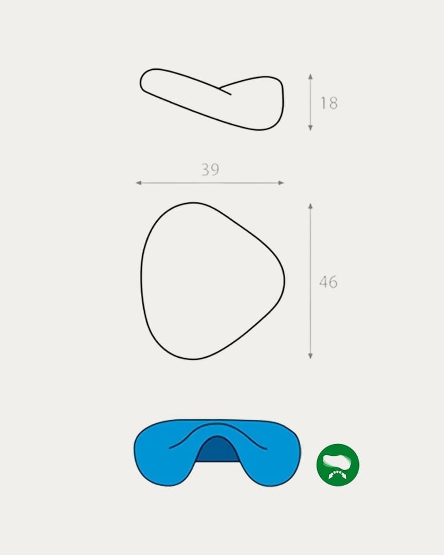 Taburete con reposabrazos derby S5673 Ecopostural