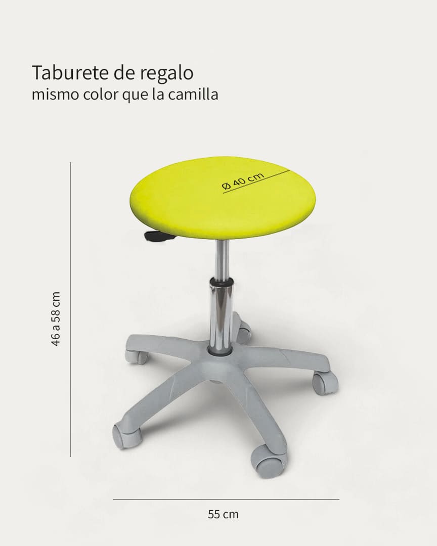 Taburete sin respaldo Ecopostural S2611