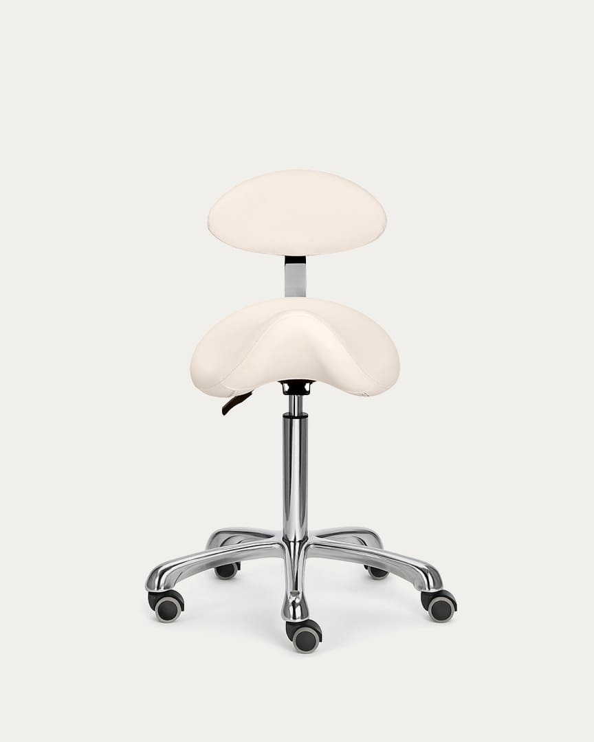 Taburete silla de montar beige Alpha Plus de la marca Mirplay