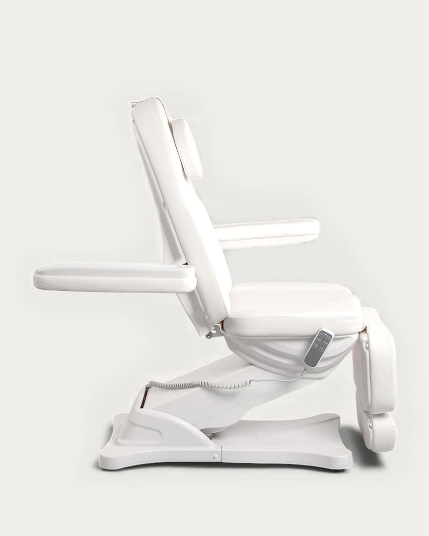 Aura camilla estética Weelko blanca de 3 motores