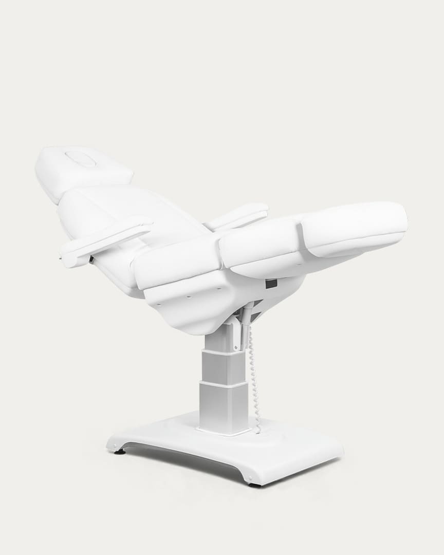 Camilla para estética Bellum eléctrica 4 motores Weelko blanca