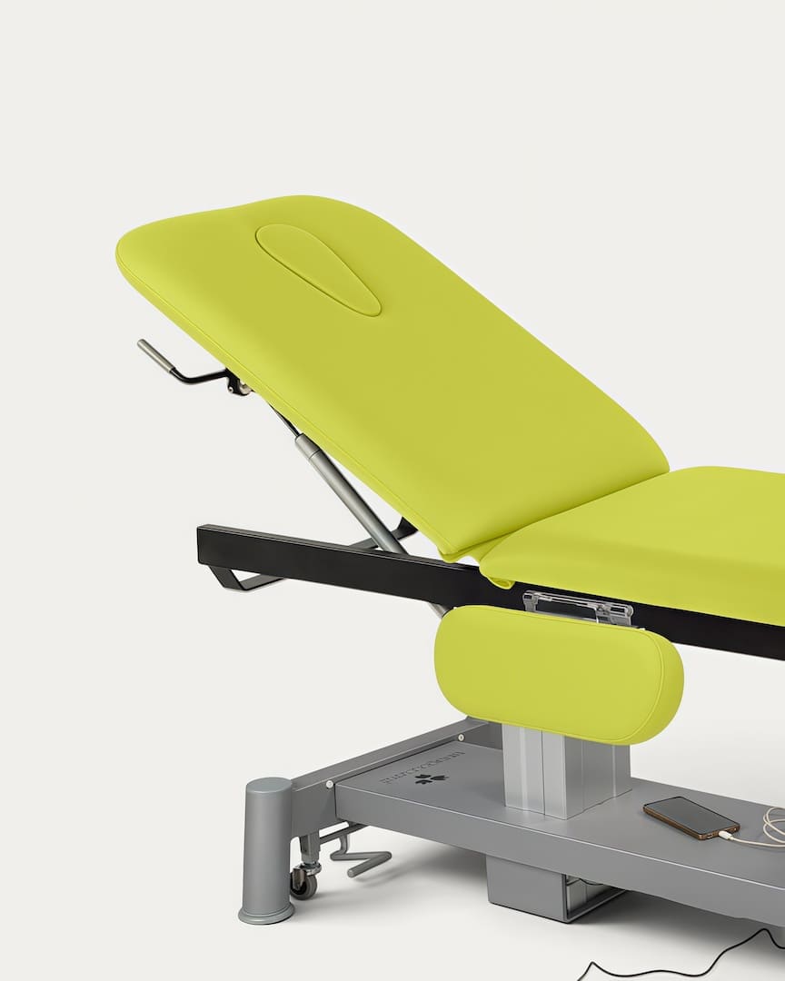 Camilla 2 cuerpos eléctrica Ecopostural C6851 con reposabrazos