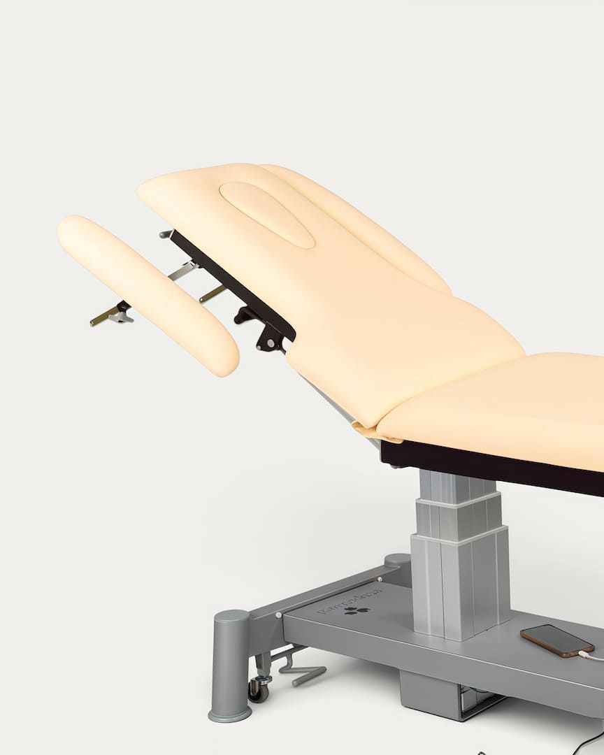 Camilla Ecopostural eléctrica C6883 medidas cabezal