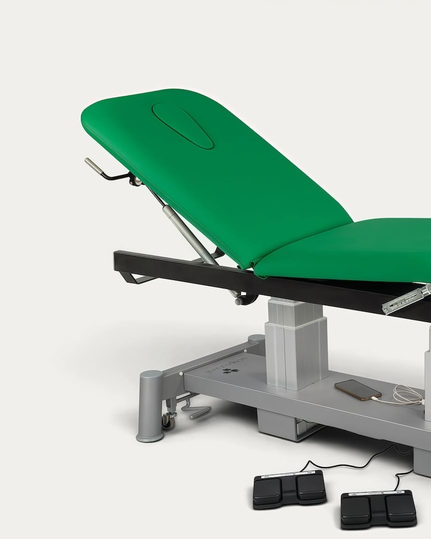 Camilla fisioterapia 3 cuerpos Ecopostural C6826 respaldo
