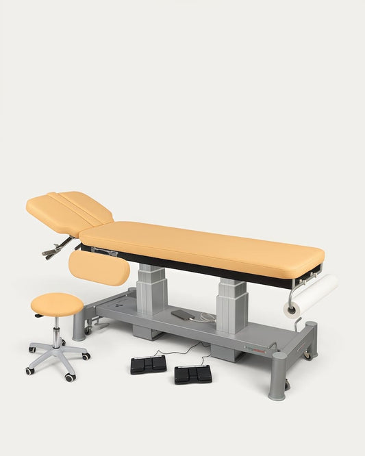 Camilla de osteopatía con reposabrazos eléctrica Ecopostural C6835