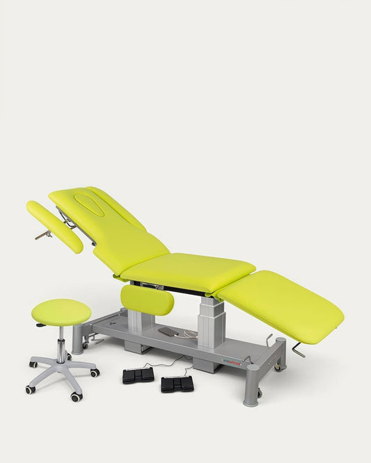 Camilla Ecopostural con reposabrazos eléctrica 3 cuerpos C6886