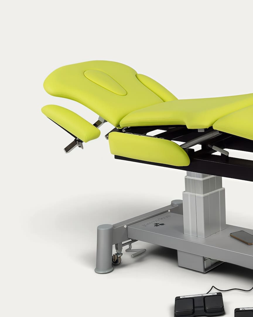 Camilla eléctrica Ecopostural de osteopatía C6831 cabezal