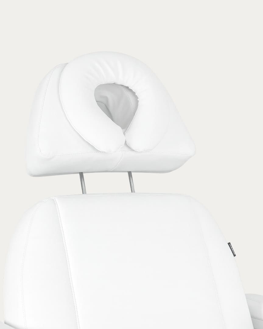 Camilla estética Bellum eléctrica 4 motores Weelko blanca cabezal