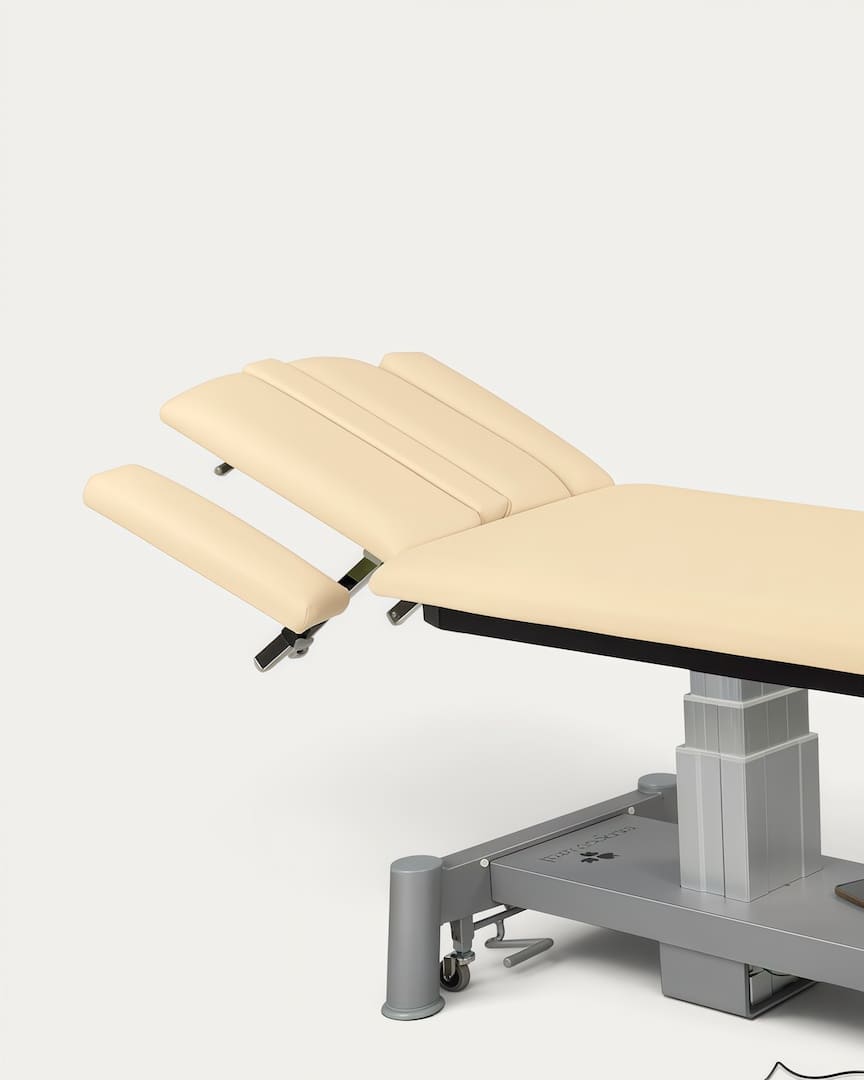 Camilla fisioterapia eléctrica Ecopostural C6843 cabezal