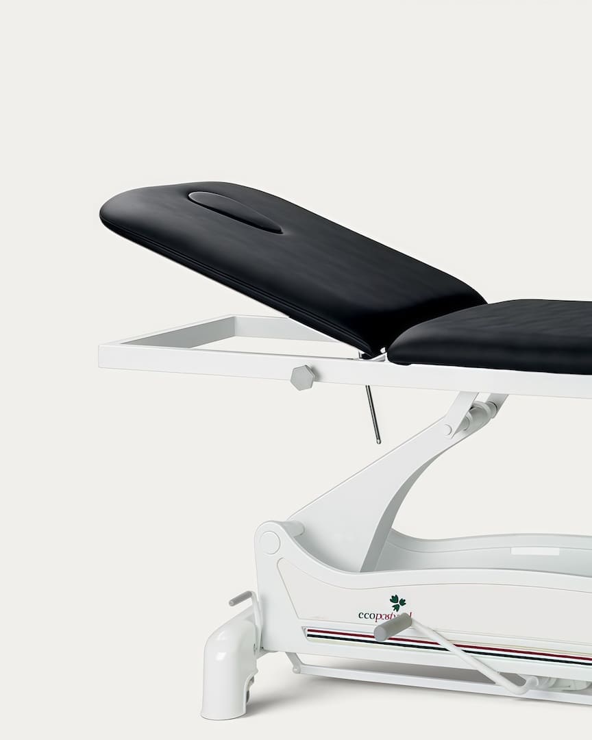 Camilla hidráulica vintage fisioterapia  Ecopostural C3752 respaldo