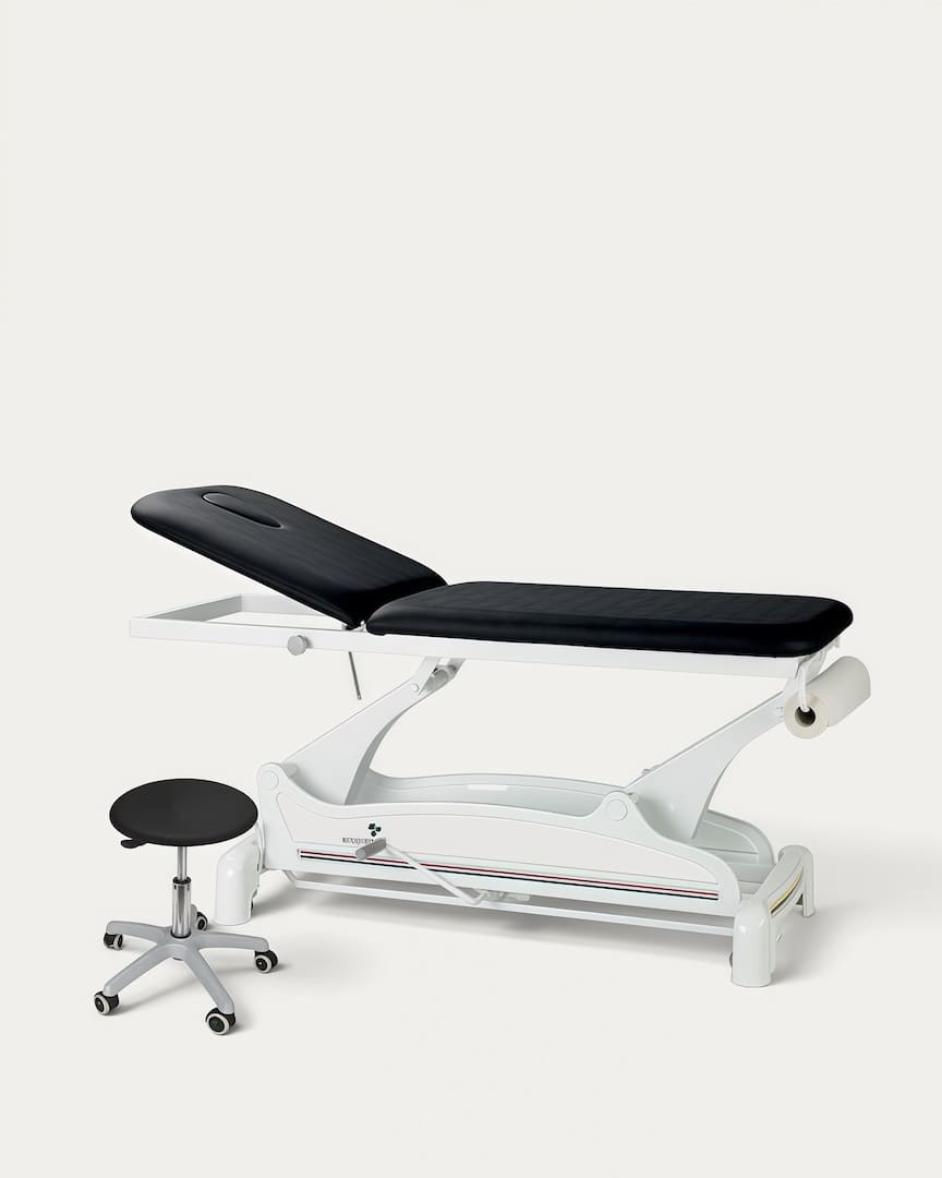 Camilla hidráulica vintage fisioterapia  Ecopostural C3752