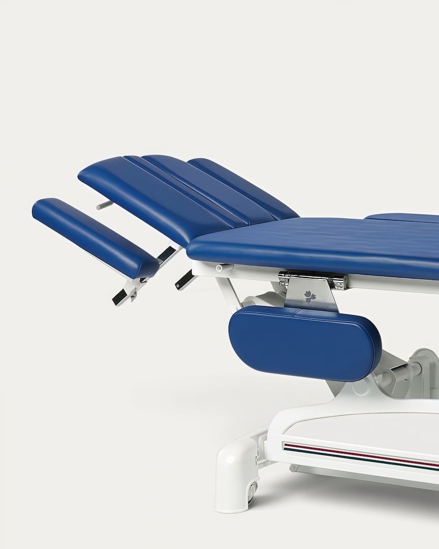 Camilla hidráulica vintage osteopatía  Ecopostural C3744 respaldo