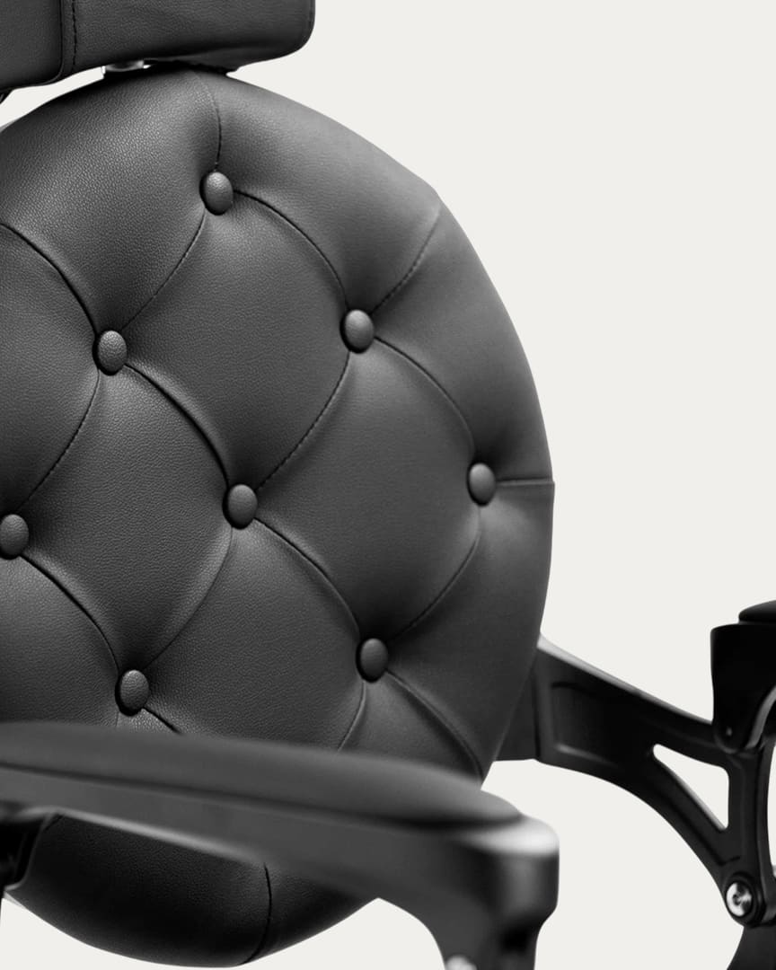 Dduueett Mack Black sillón de barbero