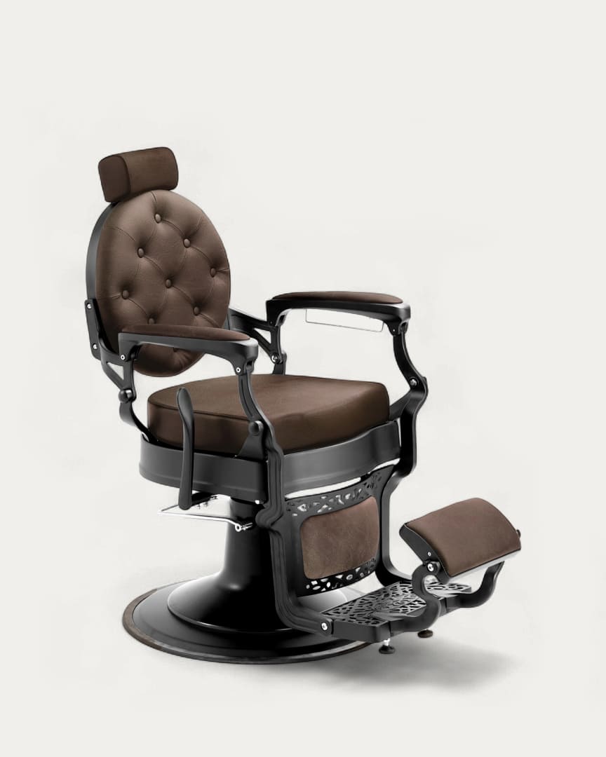 Sillón barbero Mae de Dduueett brown
